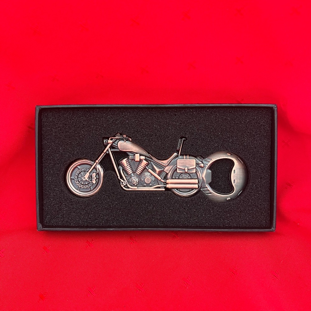 Motorcycle Design Bottle Opener